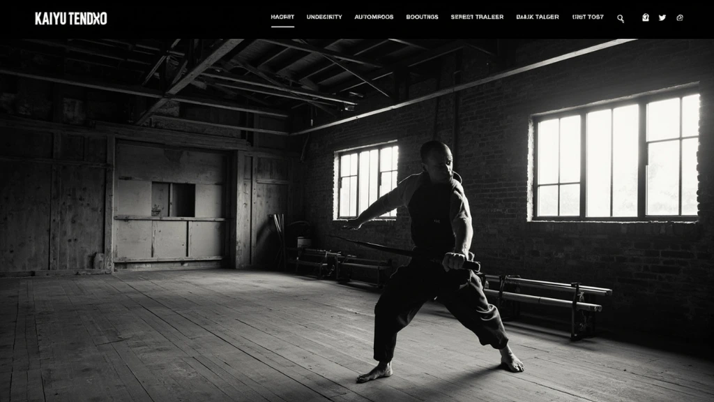 Interior of the Brooklyn dojo inside a converted Bushwick warehouse.